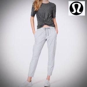 ✅🍋🍃 LULULEMON ON THE FLY 7/8 PANTS, LIKE NEW‼️